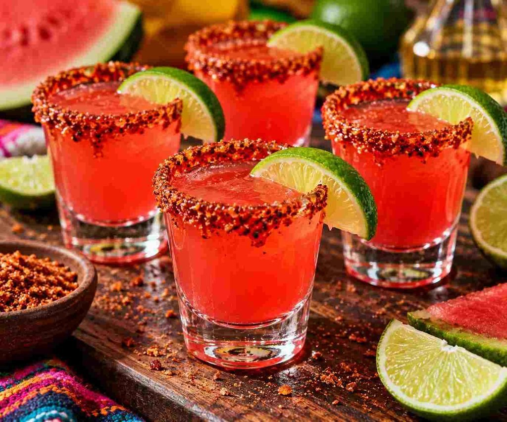Watermelon Mexican Candy Shot
